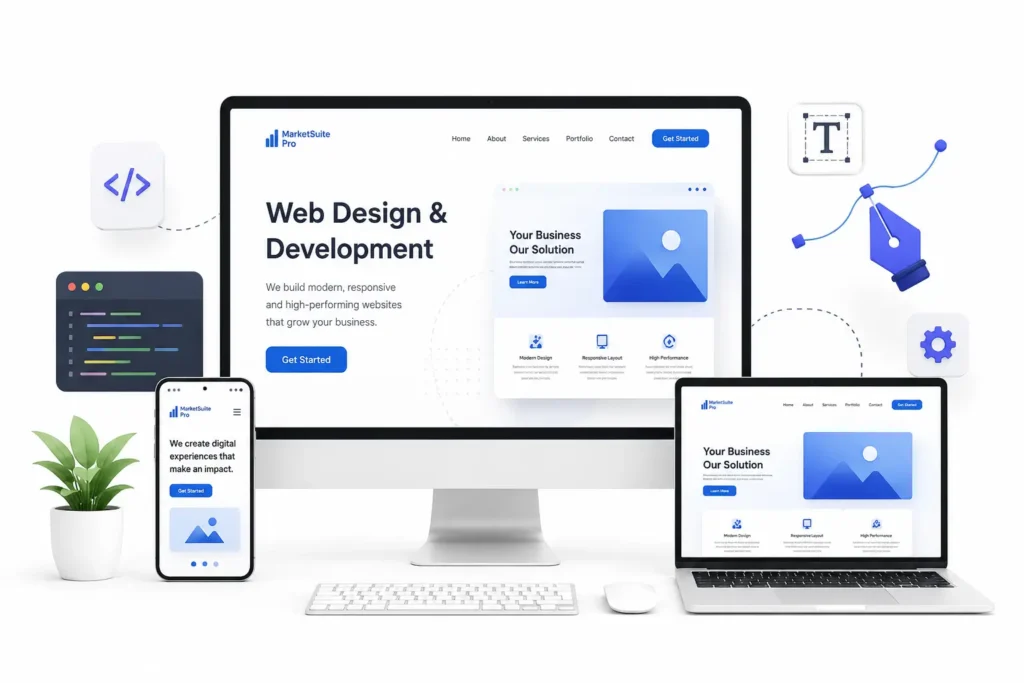 Website & development